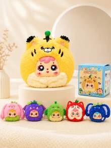 Hộp bí mật PlayQuest chính hãng, Mô hình Samuel trong Three Little Hairs thuộc series Công viên Trái cây (không phải thú nhồi bông), Hộp bí mật búp bê dễ thương, Bao gồm 6 kiểu thông thường và 1 kiểu bí mật, Hộp bí mật nhân vật hoạt hình, Gói quà bí ẩn, Thích hợp để trang trí bàn làm việc, trang trí nhà cửa và làm quà tặng tiệc tùng, Quà tặng sưu tập bất ngờ cho Giáng sinh, Halloween, Sinh nhật, Ngày Valentine. - Nhiều màu - Xem 2