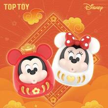 TOPTOY 迪士尼米奇家族达摩系列盲盒 米奇和米妮 - 彩色 - 查看 5