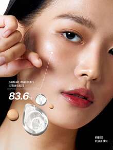 TFIT RADIANCE FIT 精華粉底液 N13 焦糖色,水潤光澤保濕,輕盈持久不褪色,滋潤保濕,適合初學者,韓系美妝,禮品,30g/1.05 Oz. - N13 BURNT - 查看 5