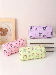 SANRIO 新款高品质防水铅笔盒，大容量学生文具多功能防水笔袋 - 簡約印花 - 查看 2