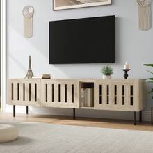 Television Stands & Entertainment Centers - Natural - View 5