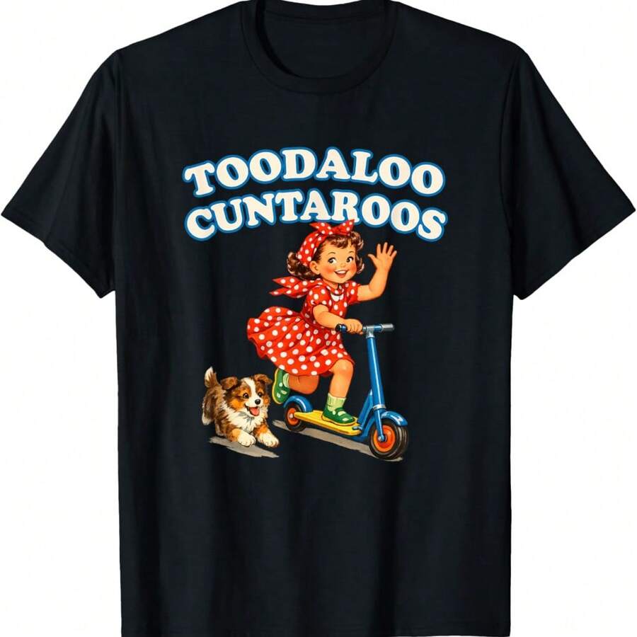 Toodaloo Cuntaroos Grandpa Humor T-Shirt - Black - View 1