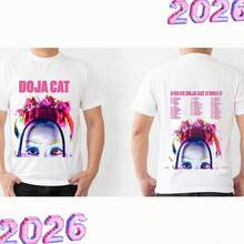 Doja Cat Fall Tour 2026 T Shirt Or Hoodie - 黑色 - 查看 1