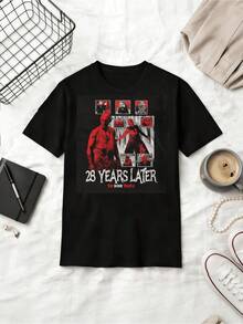 28 år senare: The Bone Temple-skräckfilmen - T-shirt - Svart - Visa 1