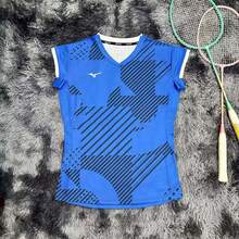 2026年新スタイル バドミントントレーニングユニフォーム、バレーボールユニフォーム、女子用半袖競技ユニフォーム - グループ購入 - ブラック - チェックする 6