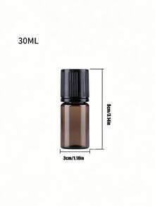 細長滴管瓶 10ml/30ml/50ml 空擠壓式眼藥水瓶 PET 可擠壓液體蓋瓶 便攜輕量旅行配件 適合返校與旅行 - 彩色 - 查看 9