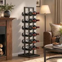 HOMCOM Freestanding Wine Racks & Cabinets - Black - View 2