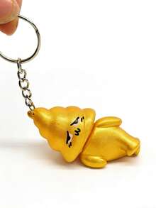1pc/4pcs New Creative Poop Keychain, Bag Charm - Poop Doll Keychain - View 17