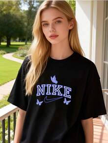 Women T-Shirts - Black - View 6