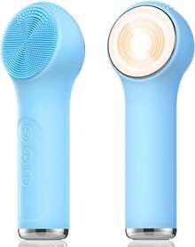 Silicone Facial Cleansing Brush, Portable Electric Face Scrubber With Heat And Vibration, 3 Modes Adjustable, Waterproof IPX6, USB-C Rechargeable, Deep Cleansing, Exfoliating And Massage - Màu A - Xem 1