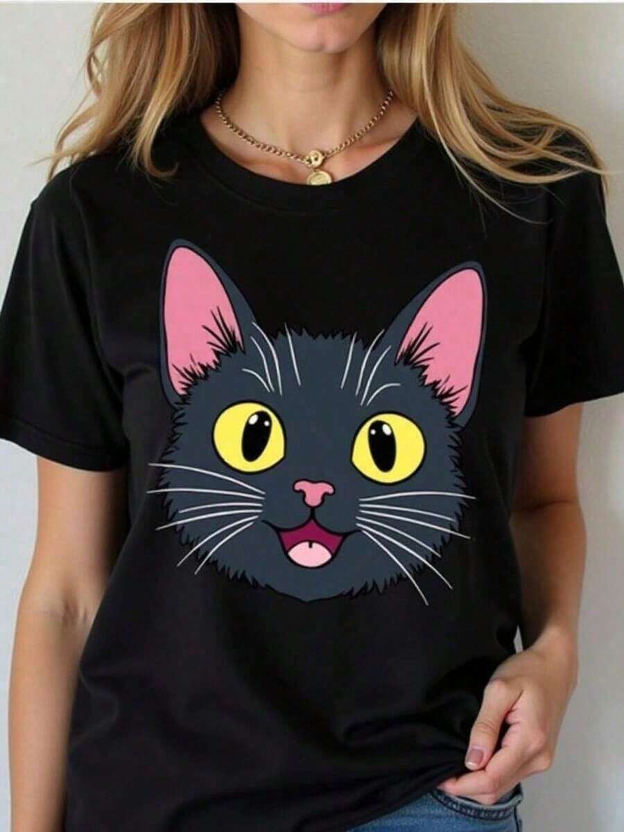 Women T-shirts - Negro - Ver 1