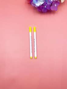 2pcs/Pack Air-Erasable Sewing Marking Pens, 7 Colors Available, Made With Fabric-Specific Fading Ink. Markings Naturally Fade Over Time After Positioning, Leaving No Residue. Suitable For Sewing Pattern Making, Embroidery Positioning, Quilting Line Drawing And Handmade DIY - Air-disappearing Pen - View 13