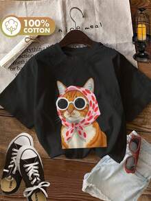Women T-Shirts - Black - View 1