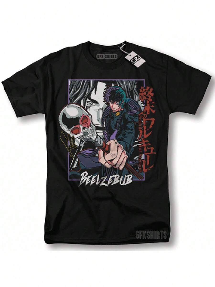 Camiseta unisex casual de corte clásico con estampado moderno - Camiseta con diseño del juego en línea Raptor War Beluzababuda - Regalo perfecto para familiares, amigos y fans, hecha de tela de alta calidad, suave y transpirable, de manga corta y cuello redondo, ideal para el verano, además de...playeras de hombre playeras oversize de mujer y2k camisa de mujer camisa blusa casual mujer blusa elegante mujer ofertas - Negro - Ver 1