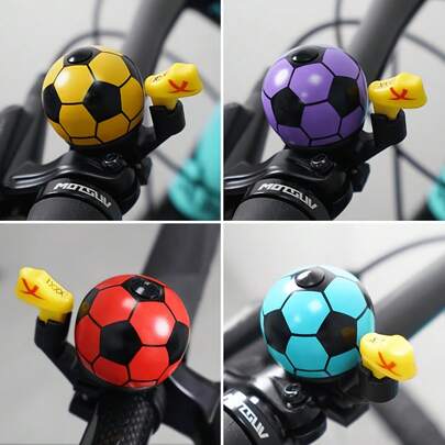 1 Aluminum Alloy Bicycle Bell, Super Loud And Suitable For 22mm Diameter Handlebars - Cute, Loud, And Suitable As A Decoration For Halloween, Christmas, Or New Year's Celebrations