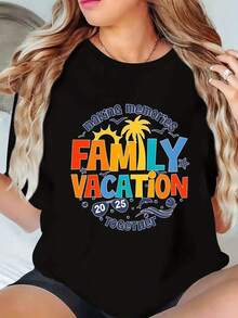 Camiseta de crucero familiar, Camisetas de crucero familiar, Camisetas de vacaciones a juego para la familia, Conjuntos familiares a juego - Negro - Ver 6