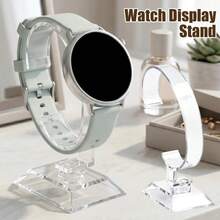 Detachable Watch Jewelry Display Holder C-Circle Acrylic Transparent Decorations Stand Retail Showcase Bracelet Storage Rack - Multicolor - View 2
