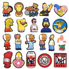 8pcs/Set Cartoon Cave Shoe Decorations, DIY Accessories, Shoe Flowers, Cartoon Slippers, Detachable Accessories | Party & Holiday DIY Interactive Toys, Party Decor, Affordable (Random Style) - Multicolor - View 3