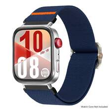 适用于华为 Watch Fit 4 的弹性尼龙表带，3 条表带替换腕带，兼容华为 Watch Fit4Pro 手镯 Correas - Fit3/4/4Pro - 查看 21