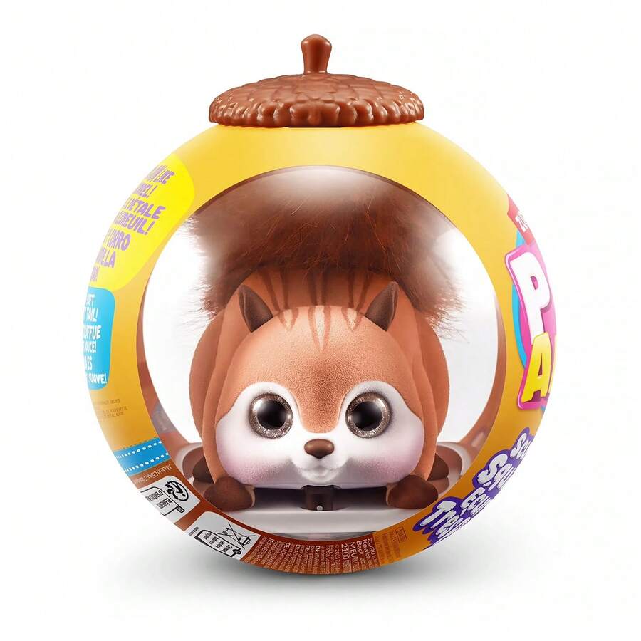 ZURU Pets Alive 叽叽喳喳小鸟神秘蛋，互动式会说话的毛绒玩具，电子复述玩具，可爱惊喜拆箱礼物，适合3岁以上女孩和儿童