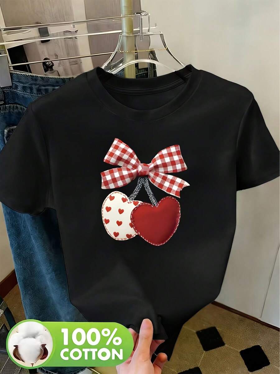 Women T-Shirts - Black - View 1