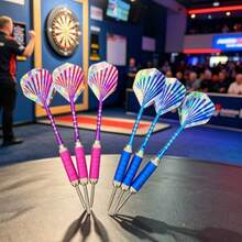 Darts Accessory Set, Includes Dart Flights And Dart Protectors, Suitable For Clubs, Bars, And Darts Practice - Royal Blue - View 5