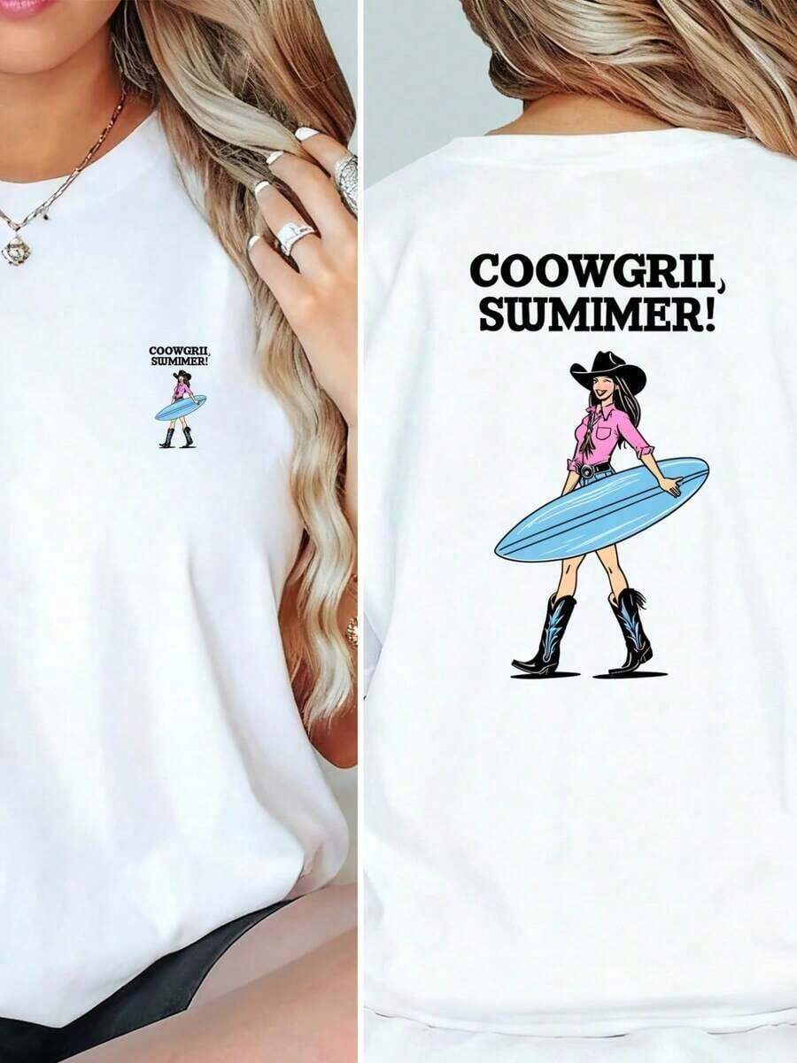 Women T-Shirts - White - View 1