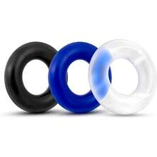 3Pcs Silicone Penis Rings Set, 3 Size Cock Rings For Men Longer Harder Bigger Erection, Better Sex Performance Erection Enhancing Adult Sex Toys Add Girth, Sexual Pleasure Enhanch, Adult Sex Toy - one-size - View 5