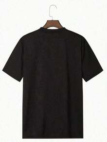 1 pieza Camiseta 100% Algodón con Estampado "Magic Afro Book Love Literacy Librarian" 220g Algodón Grueso de Alta Calidad 180g Algodón 100% - Negro - Ver 3