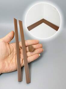 Non-Wooden DOLLHOUSE Ceiling Trim, Eaves Wall Corner Decorative Strips, Miniature Ceiling Wall Baseboard, DIY Mini Decor & Renovation Materials, European Style Architecture Tools Accessories - Multicolor - View 10
