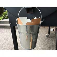 Grease Bucket Liner For Pellet Grills - 10-Pack - Compatible With Traeger, Pit Boss 67292, Louisiana, Green Mountain, Oklahoma Joe's 9518545P06, Rec Tec And Grill Accessories - Disposable 5" X 4.5" - 銀 - 查看 5