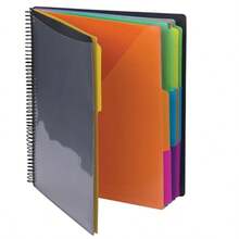 File Jackets & File Pockets - Żółty Różowy Limonkowy Niebieski Fioletowy Szary - Zobacz 9