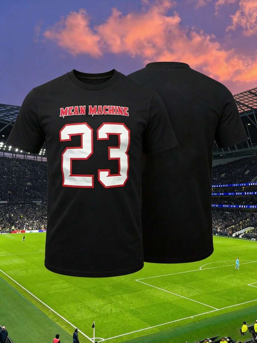 Hombres 002 | | Fútbol | Camiseta de Fútbol con el Logo de México 2026, con Balón de Fútbol y Emblema Nacional, Perfecta para Amantes del Fútbol 12_27 - Negro - Ver 1