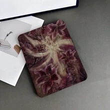一款洋红色仙女花卉图案的360°旋转平板电脑保护套，带笔槽，兼容iPad 11（A16 2025），支持自动休眠/唤醒功能，也兼容小米5/5 Pro/6/6 Pro/7/7 Pro、华为MatePad和荣耀平板。 - 彩色 - 查看 10