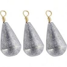30 viên chì câu cá có khóa xoay bằng đồng thau, dùng cho câu cá nước ngọt. - Nhiều màu - Xem 2