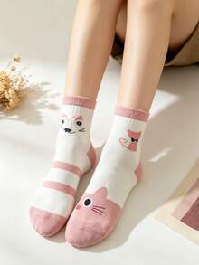 5 paires de chaussettes fines pour chevilles de femmes, chaussettes respirantes pour étudiants, chaussettes à faible col avec évacuation de l'humidité, polyvalentes pour le printemps/l'été - Multicolore - Voir 3
