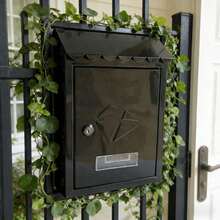 Simple Rainproof Mailbox With Lock, Available In Multiple Specifications, Anti-Theft, Convenient Mail Slot, Durable For Outdoor Wall Mounting, Suitable For Household Use, Villas And Courtyards. - Multi-size Mailboxes - View 7