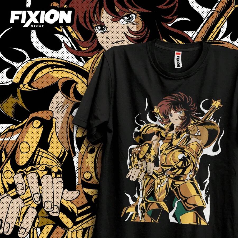 Saint Seiya Dohko O07 Anime T-Shirt. Ideal Gift For Anime Lovers. Available In All Sizes. 220g Pure Cotton. Short-Sleeved T-Shirt For Men And Women. Thick Fabric, Resistant To Wrinkles And Deformation. Simple And Versatile Style, Lightweight And Breathable, Perfect For Work, Travel, Camping, Shopping, And Leisure. - 黑色 - 查看 1
