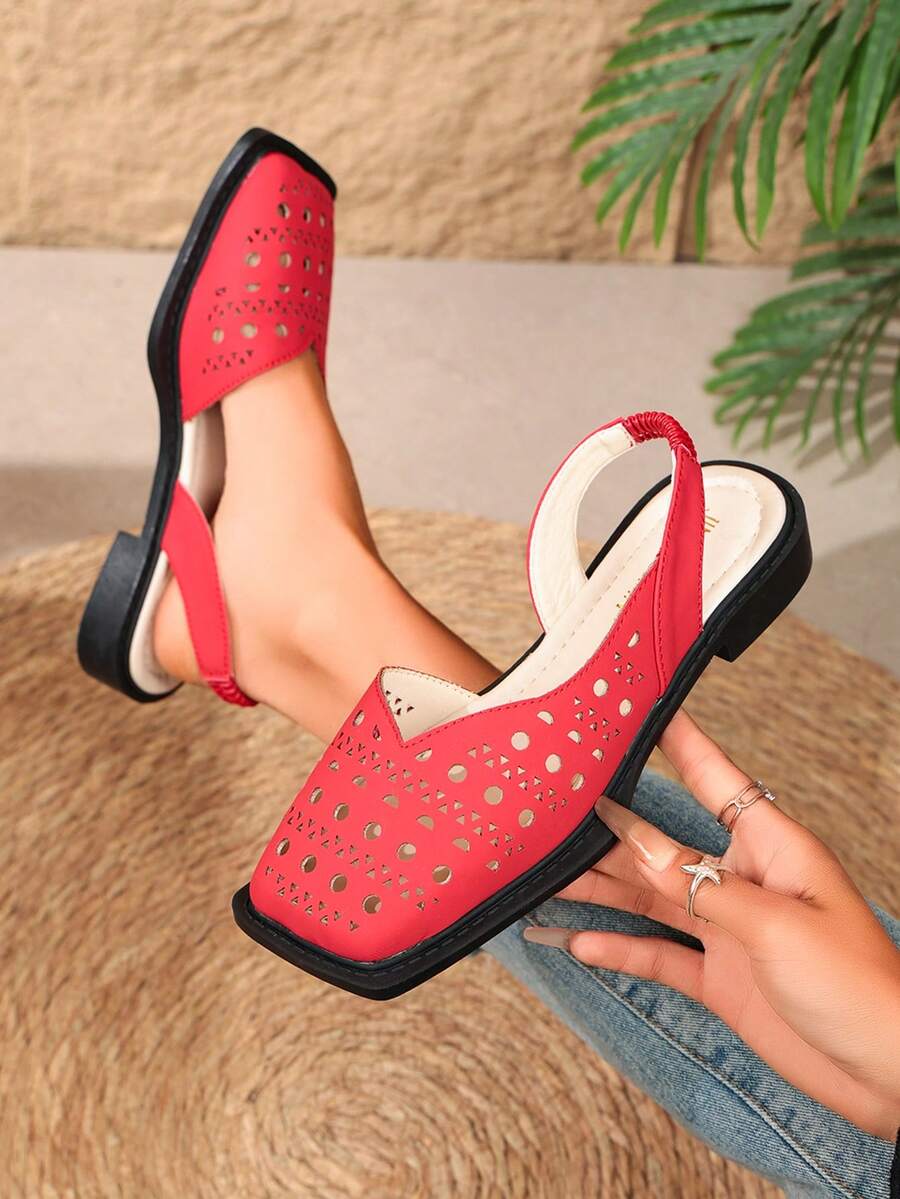 JINWUYIPIN Women's Black Slip-On Shoes, Multifunctional Loafers, New Soft PU Material, Round Toe Design, Plus Size, British Style Flat Work/Commute Shoes, Suitable For Spring/Summer/Autumn/Winter
