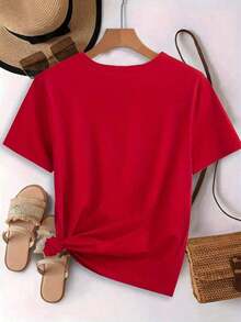 ofertas y liquidacionesWomen's Graphic T-Shirt |   Estilo Básico con Diseño Minimalista |   Tela 100% Algodón |   Suave y cómodo |   Perfecto para uso diario y para regalar. |   Camiseta blanca de cuello redondo |   Fabricado y enviado en México |   Unisex Fitplayera de hombretops sudaderas para mujer Y2k Camiseta Camisa De - Blanco - Ver 3