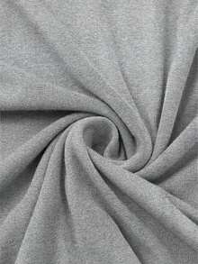 Chaqueta ligera de unicolor de estilo minimalista para mujer, adecuada para el uso diario en primavera/otoño - Gris - Ver 6