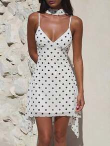 Women Midi Dresses - White - View 7