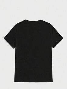Camiseta Vintage 2026 de Nueva Colección Unisex con Estampado de Fresas, Camiseta Oversize de Manga Corta con Cuello Redondo y Efecto Lavado Vintage, Top Casual con Estampado de Fresas Rojas para Verano, Estética Frutal y Atuendos Y2K, Camiseta de Cuello Redondo - Negro - Ver 2