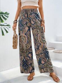 Women Pants - Sea Blue - View 1