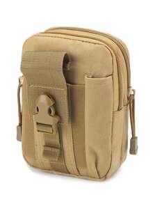 戰術 EDC 腰包，高強度尼龍腰袋附 MOLLE 系統，多功能收納整理包，適合戶外健行、露營、狩獵和軍事愛好者 - 彩色 - 查看 12