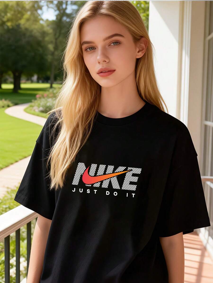Women T-Shirts - Black - View 1