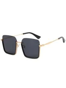 1 chiếc kính râm nam, kiểu dáng retro mới, cá tính, sang trọng, nhẹ nhàng, phong cách trưởng thành, chất lượng cao, phù hợp sử dụng hàng ngày, đi làm, lái xe, du lịch, nghỉ mát biển. - Nhiều màu - Xem 7
