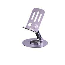 Adjustable Foldable Desk Phone Stand, Multi-Function Phone/Tablet Holder, Portable Adjustable Stand - Multicolor - View 3