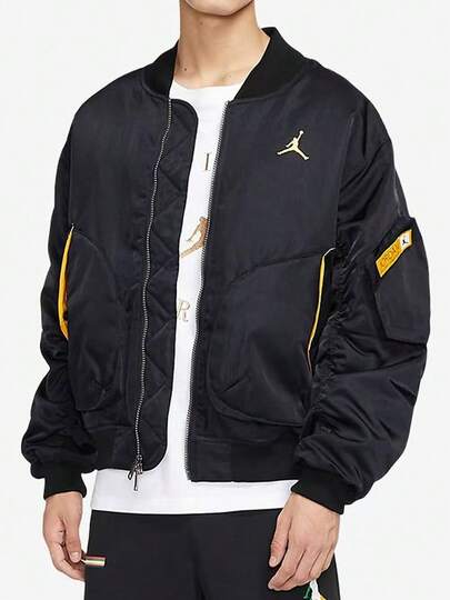 Nike Jordan Legacy 休閒運動拉鍊立領長袖夾克 男款