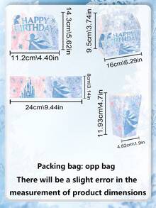 Bộ đồ dùng trang trí tiệc chủ đề K-POP "Frozen", bao gồm tất cả những vật dụng cần thiết cho một bữa tiệc sinh nhật trong mơ, từ thiệp mời, túi quà, sticker dán chai nước, đến hộp đựng bỏng ngô. Thiết kế nổi bật với họa tiết bông tuyết màu hồng và xanh chuyển sắc, tạo nên không khí vô cùng ấn tượng. Chất liệu dày dặn và bền chắc, giúp việc trang trí, cất giữ và tổ chức bữa tiệc chủ đề "Frozen" trở nên dễ dàng. - Nhiều màu - Xem 3